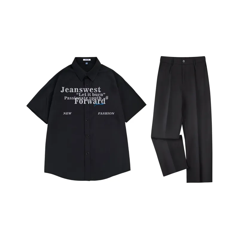 JEANSWEST Shirt Matching Set Unisex-6