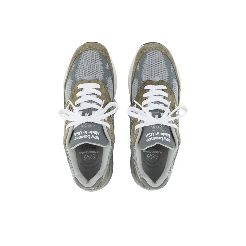 New Balance 993 MiUSA Covert Green Medium Gray-2