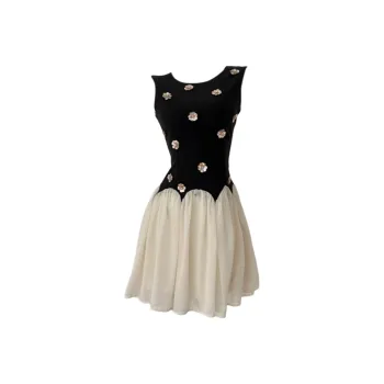 GUOZHEN Sleeveless Dress Women's