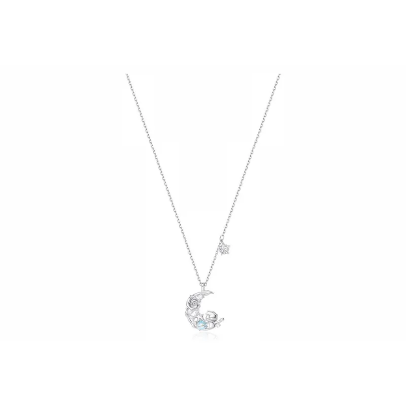 CHINA GOLD 925 Sterling Silver Necklaces Women's-0