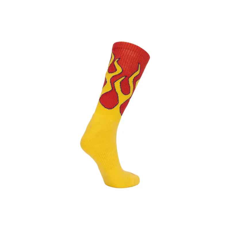 Nike Mid Calf Socks Unisex 1 Pack Yellow-1