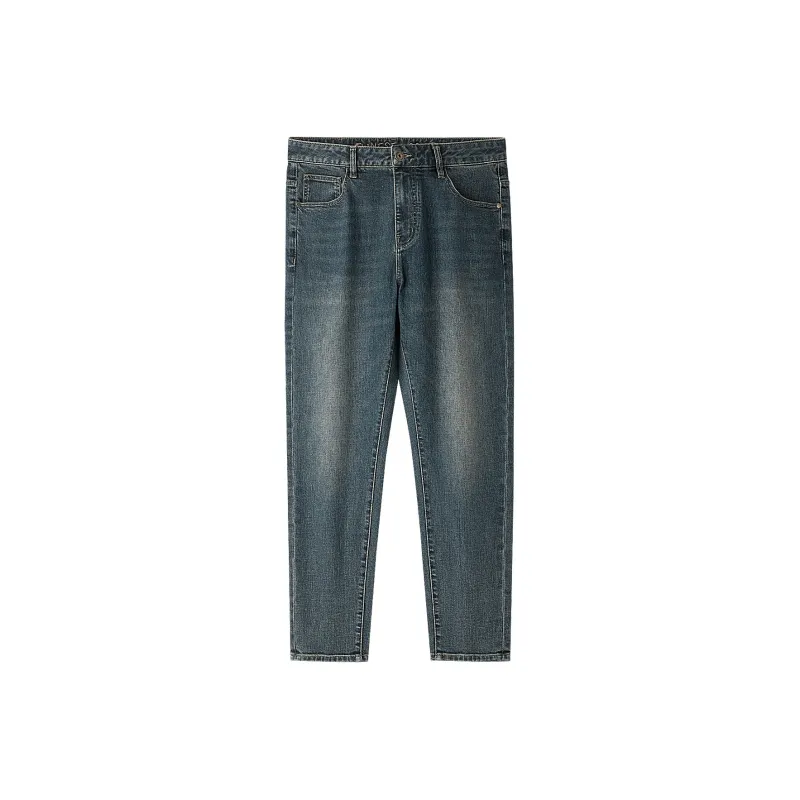 HLA Jeans Men Blue Gray Denim Gradient Medium 8F-0