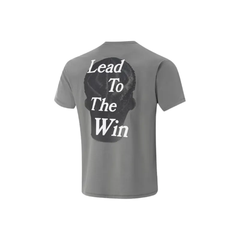 LiNing Basketball Collection T Shirt Men's Asphalt Gray-1