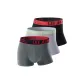 3 Pack (Starlight Gray+Jet Black+China Red)