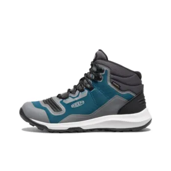 KEEN Tempo Waterproof And Slip Resistant Short Outdoor Boots Women's Blue