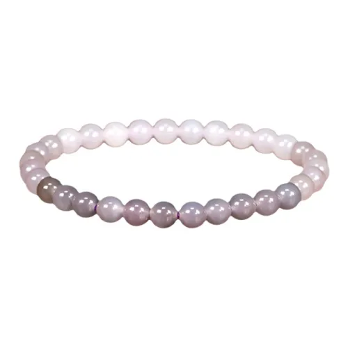 Phoenix Temple Jewelry Hetian Jade Bracelets Smoky Purple Women's