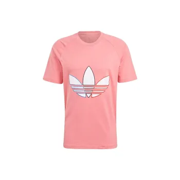 Adidas Originals T Shirt Unisex Coral Pink