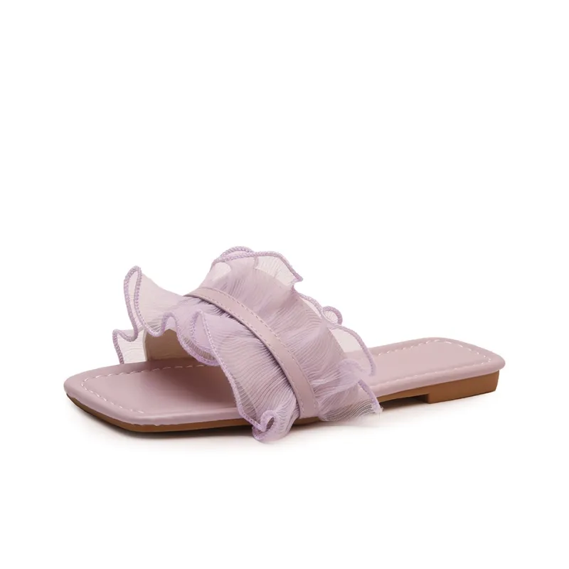 Alxnan Odor Resistant Slide Slippers Women's Box-0