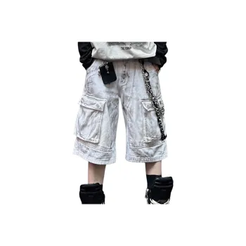 Zomuros Cargo Shorts Unisex White