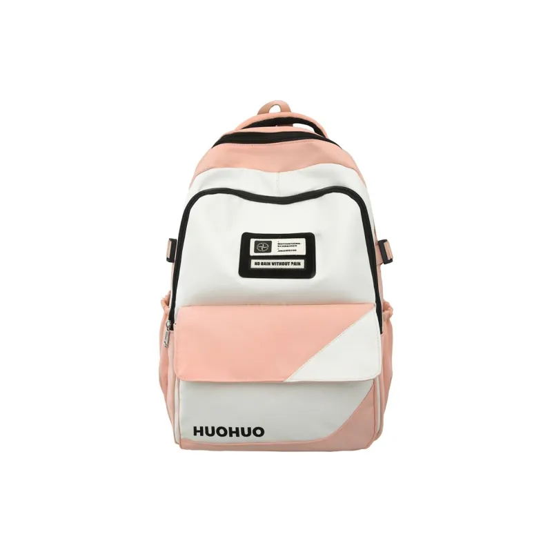 Yalu Nylon Backpack Unisex Multicolor-6