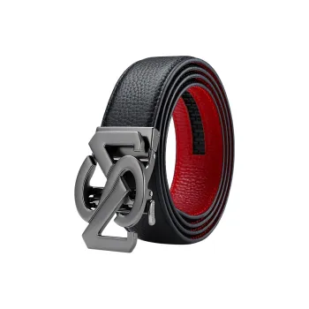 MILLIE'S Top Grain Cow Leather Belts Men's Width 3.5cm