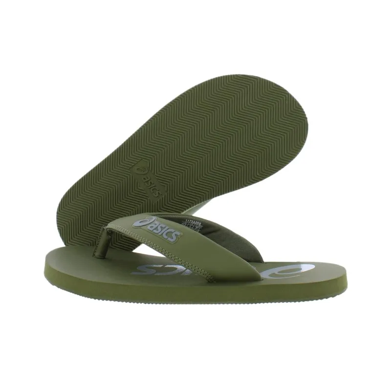 Asics Zorian BM Abrasion Resistant Slip Resistant Flip Flops Men's Jasper-4