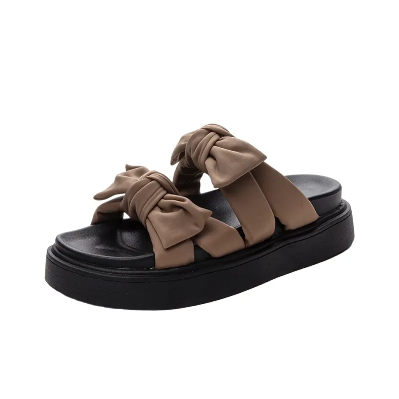 VAEL Slide Slippers Women's Black-7