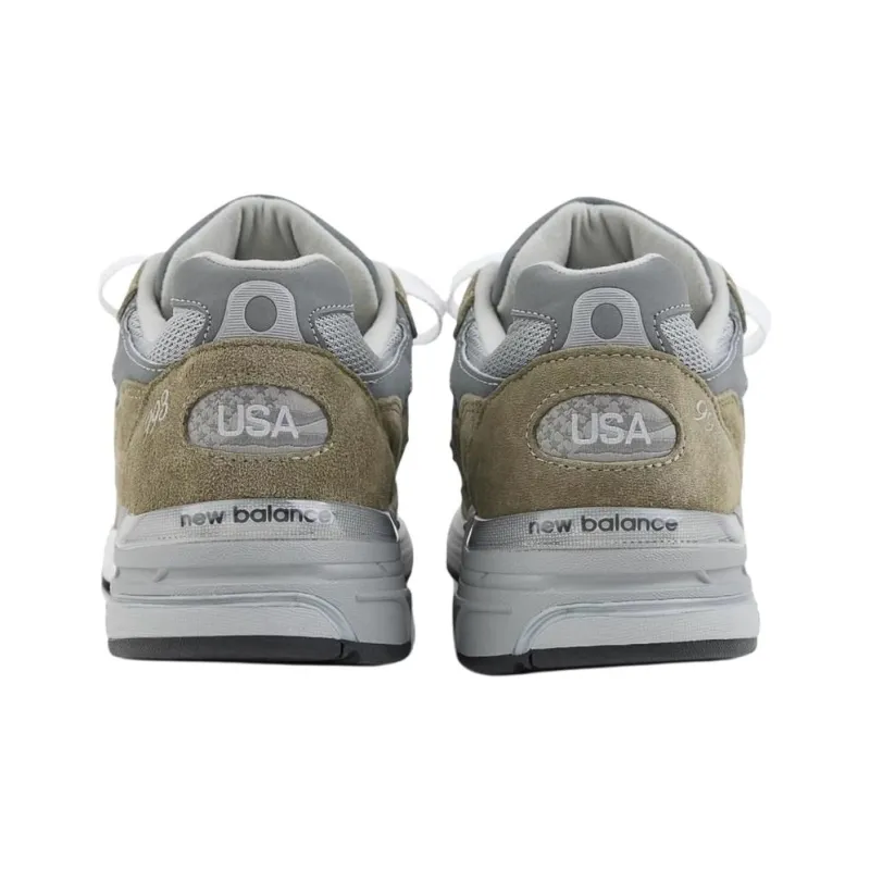 New Balance 993 MiUSA Covert Green Medium Gray-3