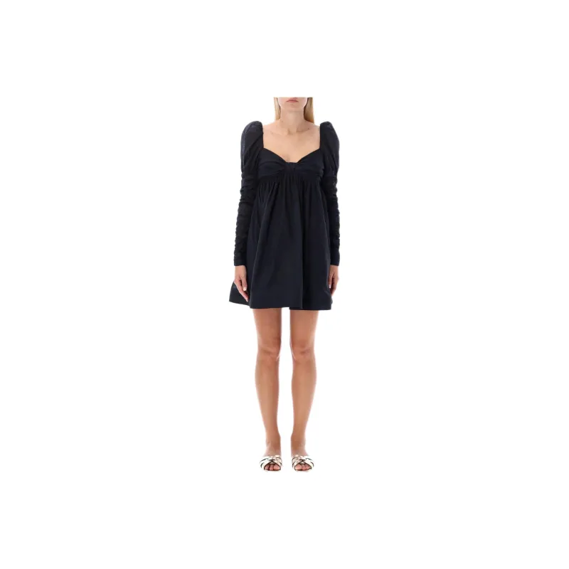 Zimmermann Long-Sleeved Dresses Women's Black-0
