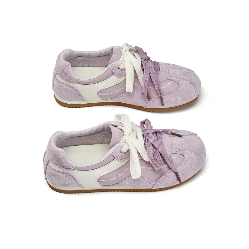 La Chapelle Slip Resistant, Abrasion Resistant, Rebound Resistant Low Top Casual Shoes Women's Purple-3
