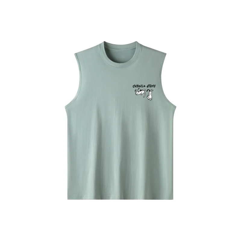 JINBEILE Tank Tops Unisex-13