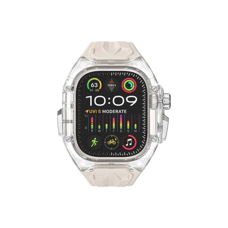 KVZUVUU Apple Compatibility Watch Band TPU Material-2