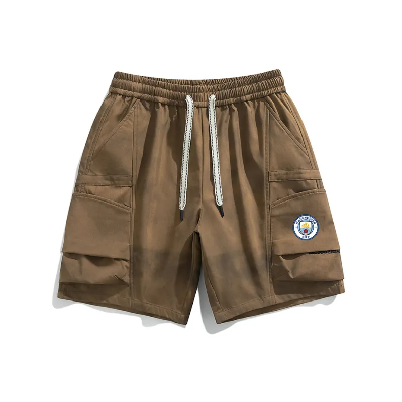 Manchester City F.C. Cargo Shorts Unisex-6