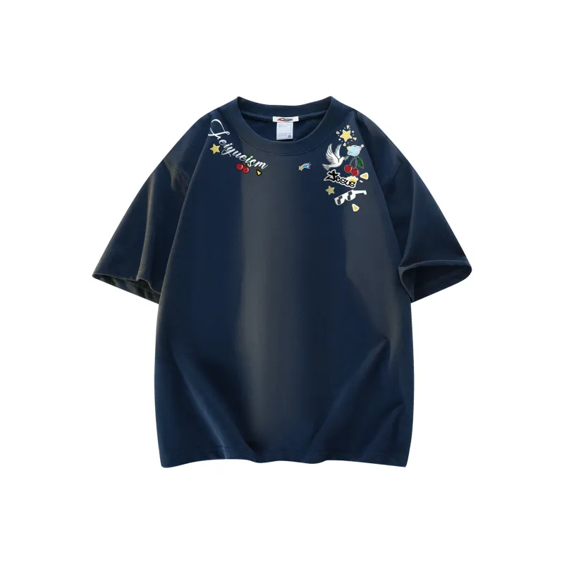 Feiyue T Shirts Unisex-4