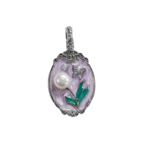 Shunqin Silver Building S925 Silver Pendants Women's