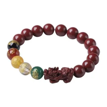 KING TAI SANG Cinnabar Bracelets Unisex