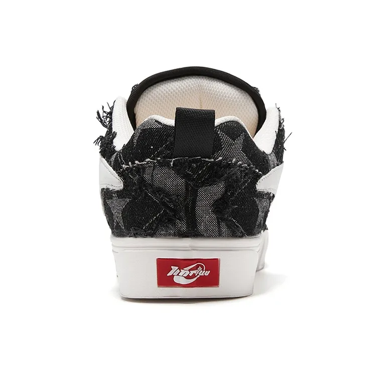 TINMUU Low Top Skateboard Shoes Unisex Yunmeng Silk Cocoon-2