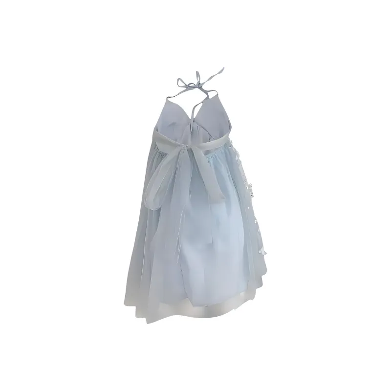 TENNE GIRL Slip Dresses Women's Blue-1