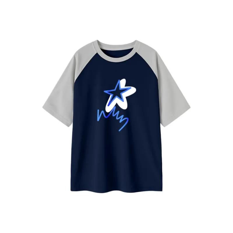 FAIRWHALE Drop Shoulder Sleeve T Shirt Women's-8
