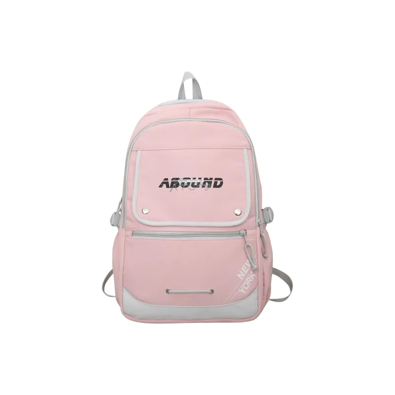 Yalu Nylon Backpack Regular Unisex Multicolor-10
