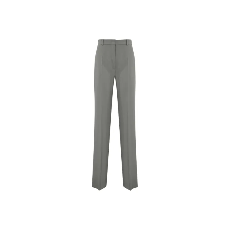 MaxMara Studio Casual Pants Women's Gray-0