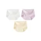 [3 Pack]White+Purple+Yellow