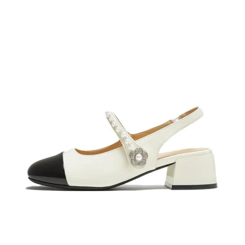 BASTO Chunky Heel High Heels Women's-8