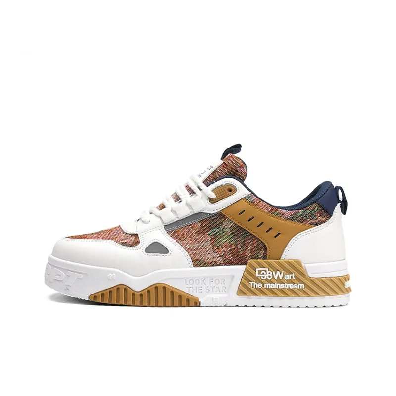 LONGDUIZHANG Slip Resistant Shock Absorbers With Abrasion Resistant Properties Skateboard Shoes Men's-10