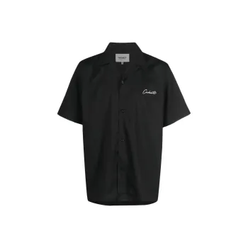 Carhartt WIP Gabardine Logo embroidered Shirt