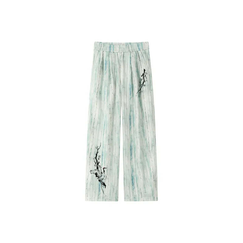 Qnxeey Casual Pants Unisex-7
