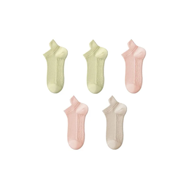 MIIOW Ankle Socks Women's 5 Pack-2