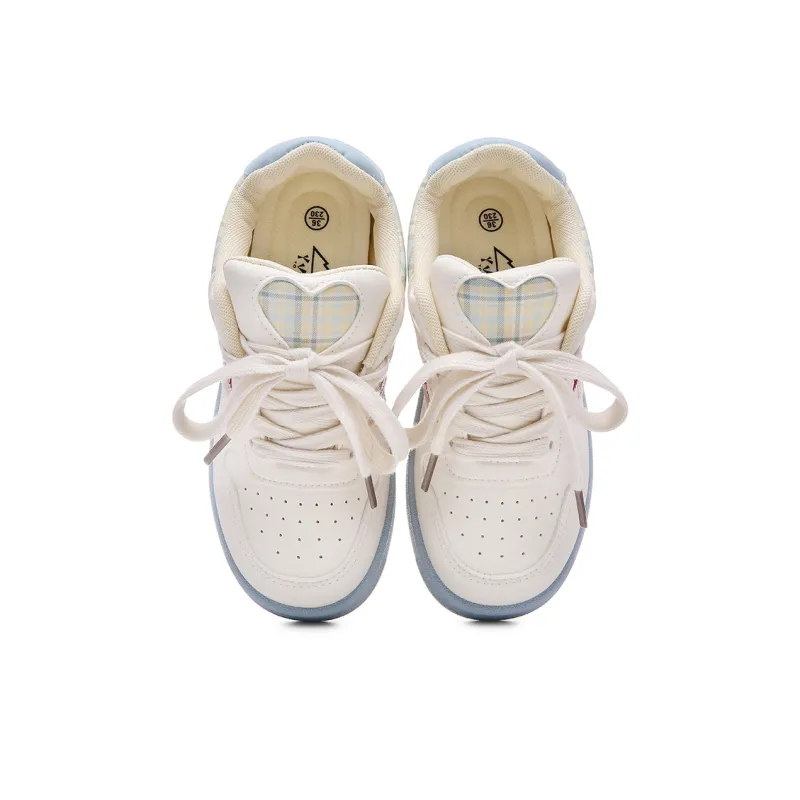Lovely You Wear resistant And Lightweight Low Top Skateboard Shoes Women's-2
