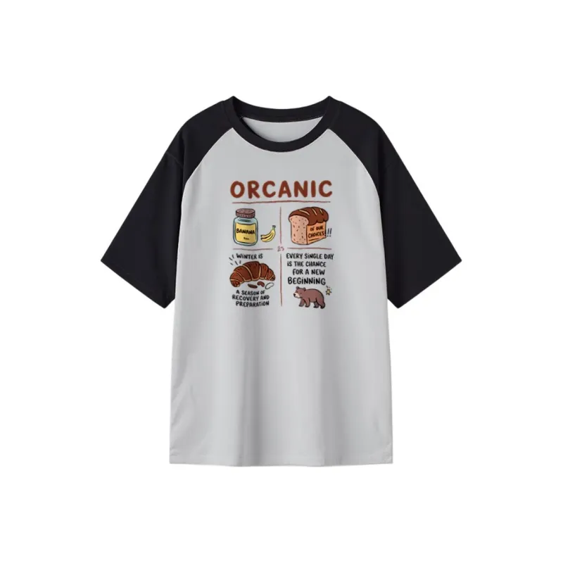 FAIRWHALE Raglan Sleeve T Shirt Women's-0