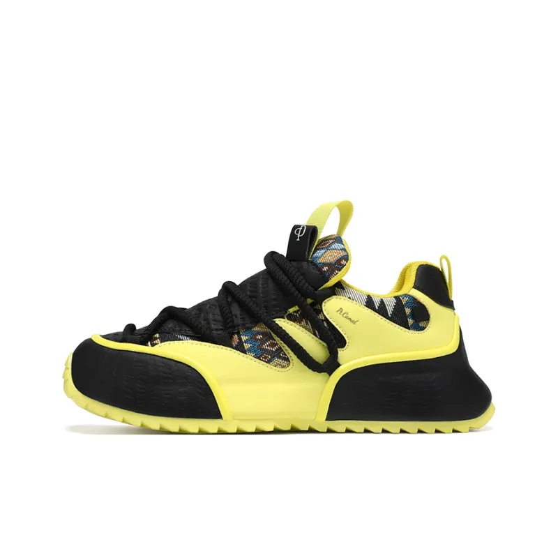 PROTECTCAMEL Abrasion Resistant Lightweight Height Increasing Low Top Chunky Sneakers Men's-10