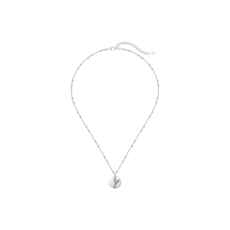 KAILEIFU S925 Silver Necklaces Women's-121