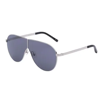 3.1 Phillip Lim Metal Irregular Shape Sunglasses Unisex Silver