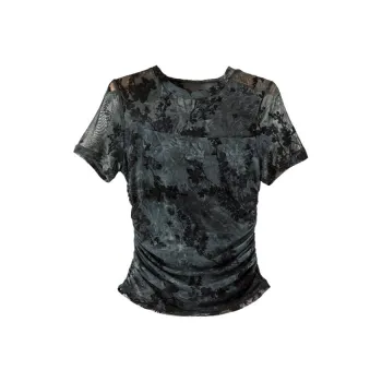Late White T Shirts Women's Turquoise