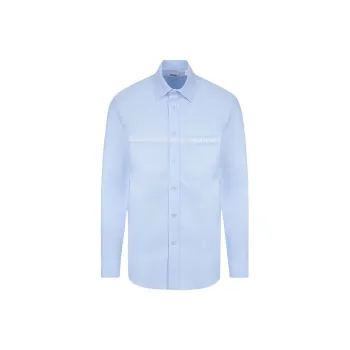 Burberry Shirt Men's Light Blue