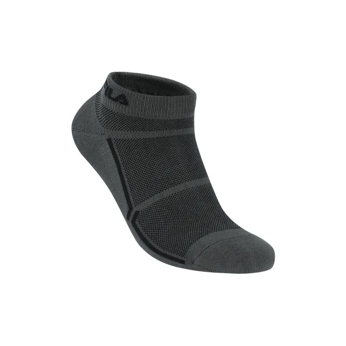 FILA WHITE Ankle Socks Men's 1 Pack Layered Stone Gray GY-3