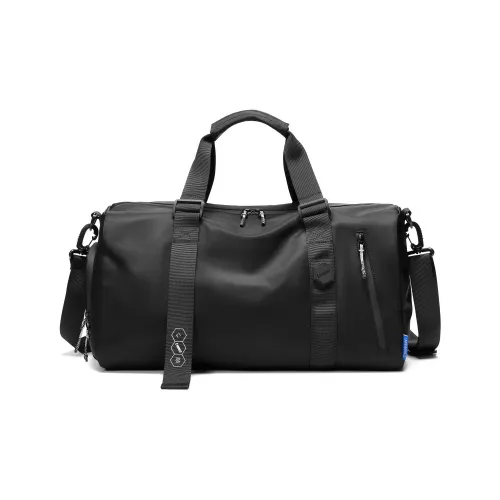 Land Gulls Nylon Gym Bag, Crossbody Bag, Shoulder Bag, Travel Bag Unisex Multicolor