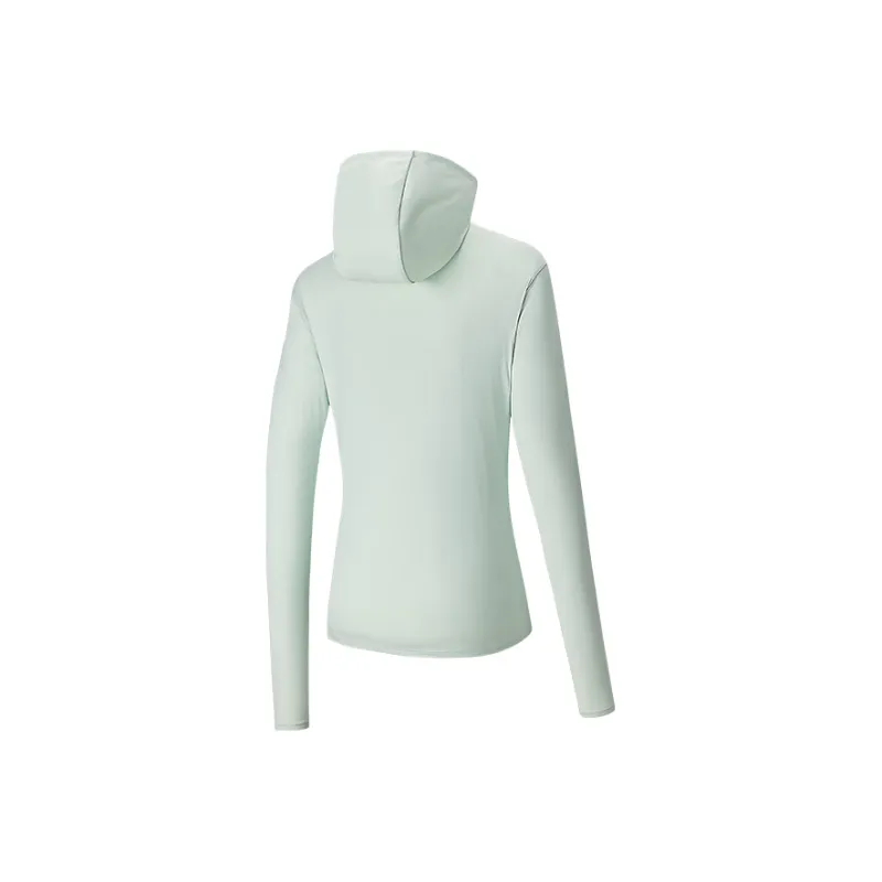 Anta Variety Training Collection Breathable Quick Dry UV Protection Sun Protection Clothing Women's Wu Water Green-1