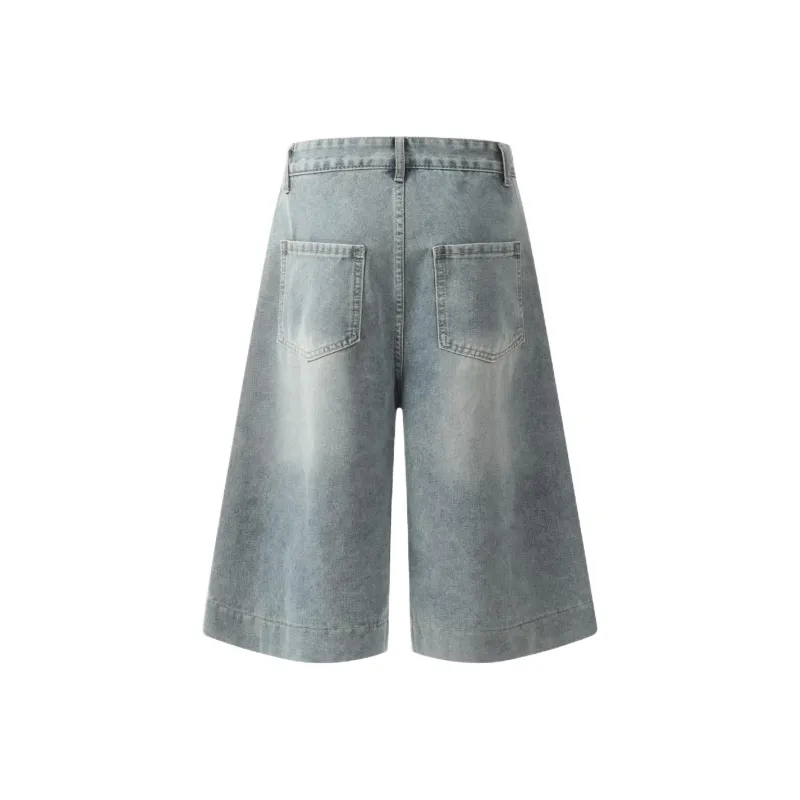 KKX Denim Shorts Women's Light Blue-1