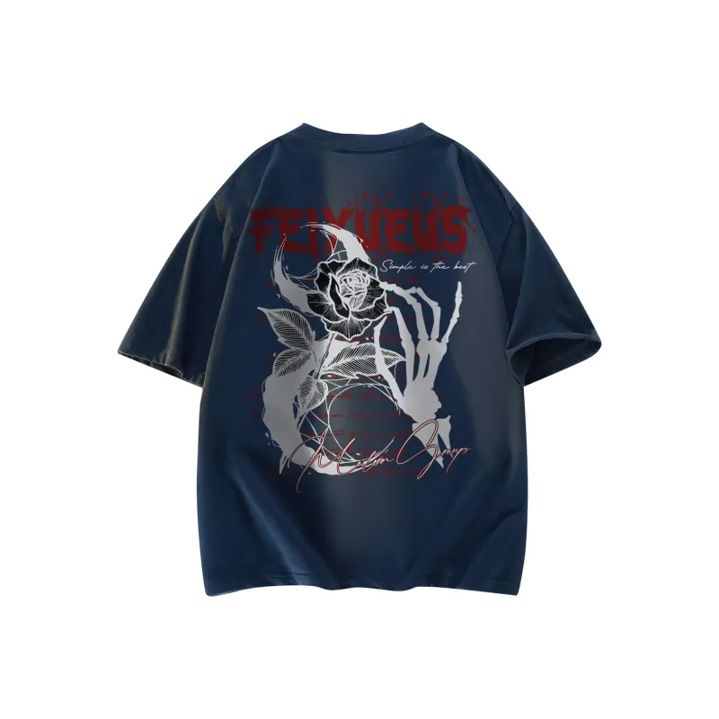 Feiyue T Shirts Unisex-4