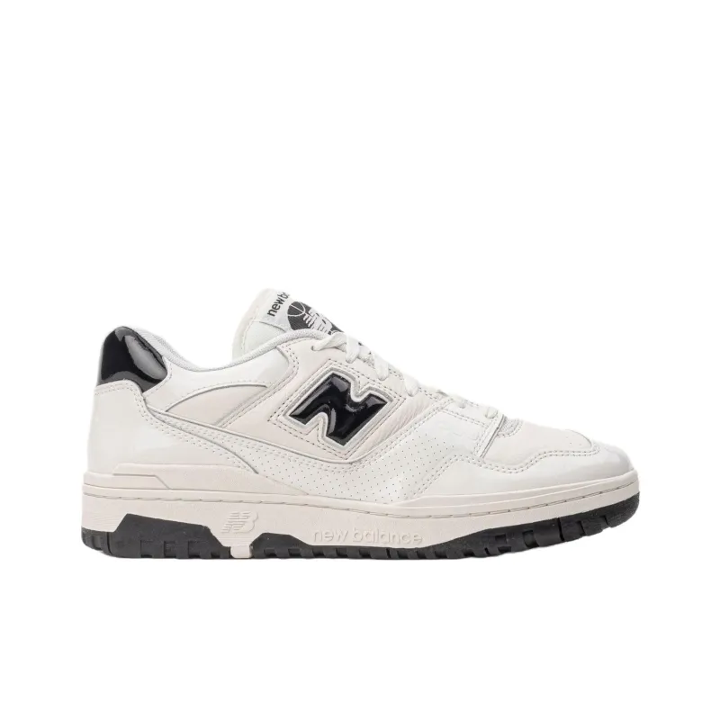New Balance 550 Sea Salt Black Patent-1